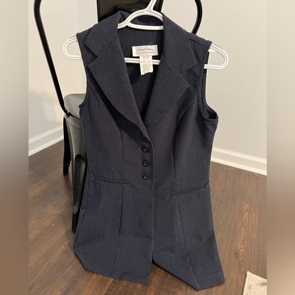 Vintage 90’s Vest Size 7/8 Giorgio Fiorlini Collection